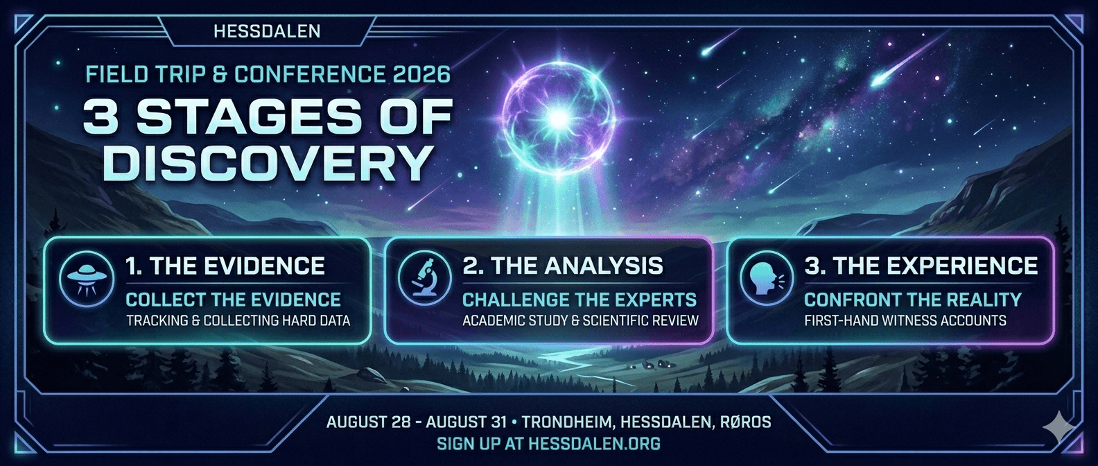 Hessdalen 2026 Field Trip & Conference